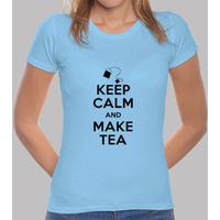 keep calm and make tea