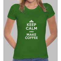 keep calm and make coffee