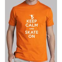 keep calm and skate on