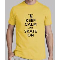 keep calm and skate on