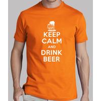 keep calm and drink beer