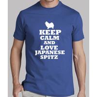 keep calm and love japanese spitz
