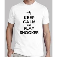 keep calm and play snooker