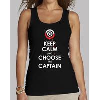 keep calm and choose the captain