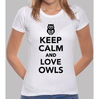 Keep calm and love owls