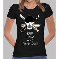 keep calm and drink white sake