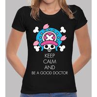 keep calm and be a good doctor\'s white