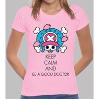 keep calm and be a good doctor black