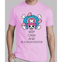 keep calm and be a good doctor black