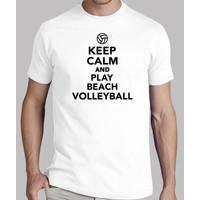 Keep calm and play Beachvolleyball