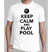 Keep calm and play pool Billiards