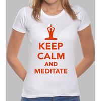 Keep calm and meditate