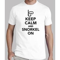 Keep calm and snorkel on