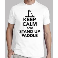 Keep calm and Stand up paddle