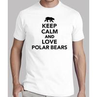 Keep calm love Polar Bears