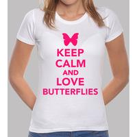 Keep calm and love butterflies