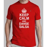 keep calm and danse salsa