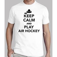 Keep calm and play Air hockey