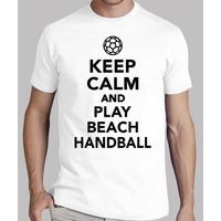 Keep calm and play Beachhandball