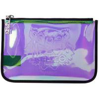 Kenzo purple iridescent rubber clutch women\'s Handbags in purple