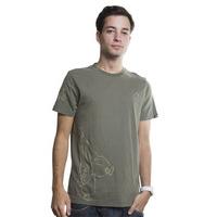 Kemari T-Shirt // Army Green 100% cotton