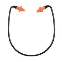 keepsafe semi aural banded earplugs blackorange pack of 40 ref 254165