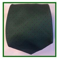 Kent & Curwen - Green with Blue spotted pattern - Tie