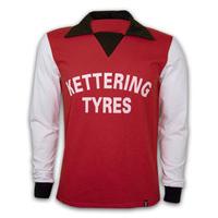 Kettering Town 1976 Long Sleeve Retro Shirt 100% cotton