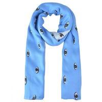 kenzo multi eye block stripe scarf