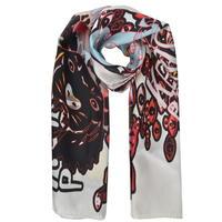 kenzo multi icon scarf