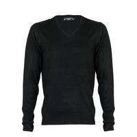 kensington eastside hubert black v neck jumper