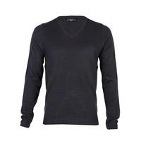 kensington eastside hubert navy blue v neck jumper