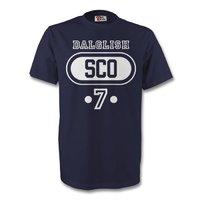 kenny dalglish scotland sco t shirt navy