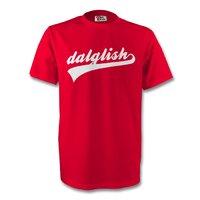 kenny dalglish liverpool signature tee red