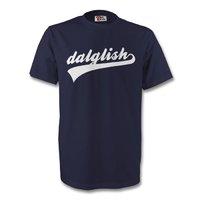 kenny dalglish scotland signature tee navy