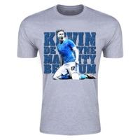 kevin de bruyne man city t shirt grey