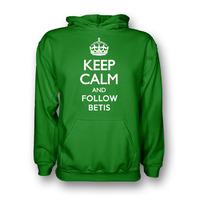 keep calm and follow real betis hoody green