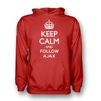 Keep Calm And Follow Ajax Hoody (red)