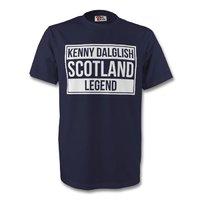 kenny dalglish scotland legend tee navy