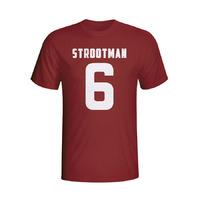 Kevin Strootman Roma Hero T-shirt (maroon)