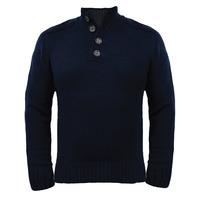 Kensington Eastside Clifton funnel neck jumper in navy