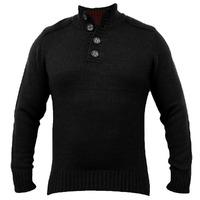 Kensington Eastside Clifton funnel neck jumper in black