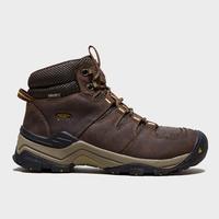 keen mens gypsum ii mid waterproof walking boot brown