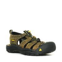 keen mens newport leather sandal brown