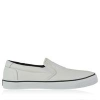 KENZO Leather Tiger Slip On Trainers