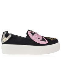 kenzo signature slip on trainers