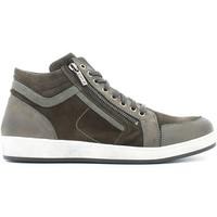 Keys 3076 Sneakers Man Grey men\'s Shoes (High-top Trainers) in grey