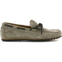 keys 3713 mocassins man mens loafers casual shoes in grey