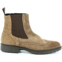 keys 3447 ankle boots man mens mid boots in brown