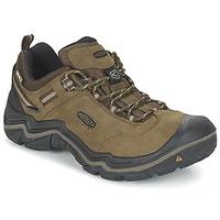 keen wanderer waterproof mens walking boots in brown